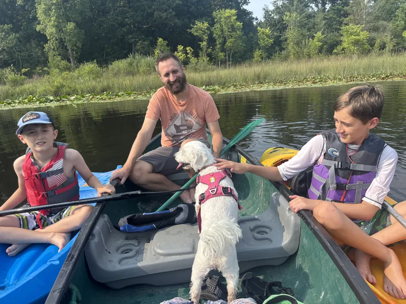 Michigan lake shoreline